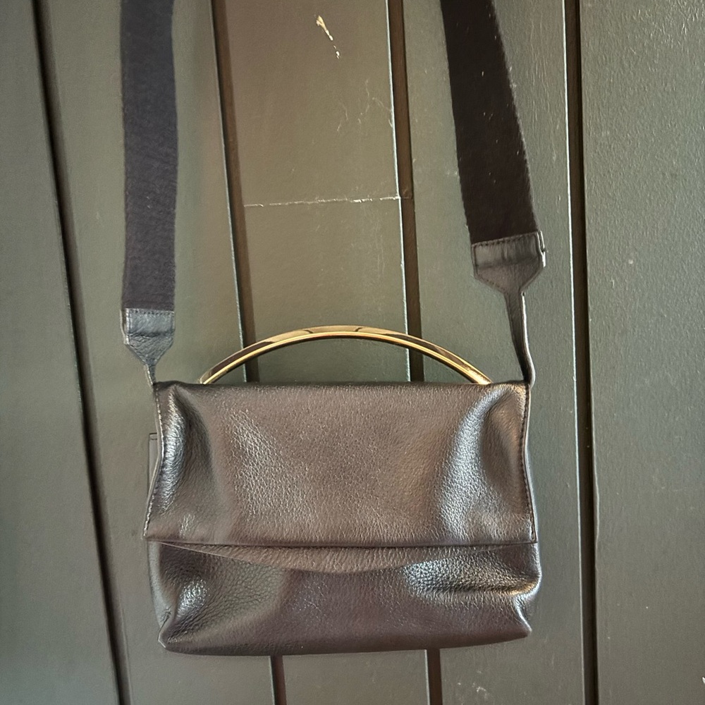 Eddie Borgo Black Boyd Vanity crossbody bag